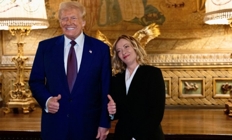Giorgia Meloni visits Donald Trump at Mar-a-Lago Giorgia Meloni visits Donald Trump at Mar-a-Lago