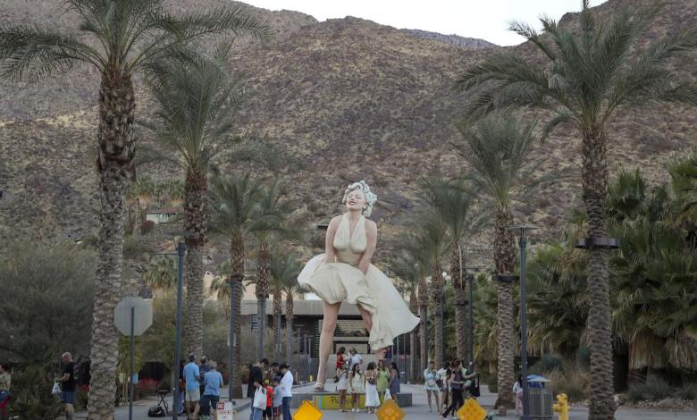 The controversial “Marilyn forever” statue heads to the new home and will become cleaner The controversial “Marilyn forever” statue heads to the new home and will become cleaner
