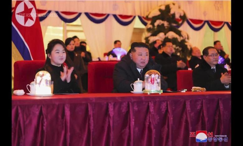 Photos show North Korean leader and his daughter celebrating New Year’s Eve in Pyongyang Photos show North Korean leader and his daughter celebrating New Year’s Eve in Pyongyang