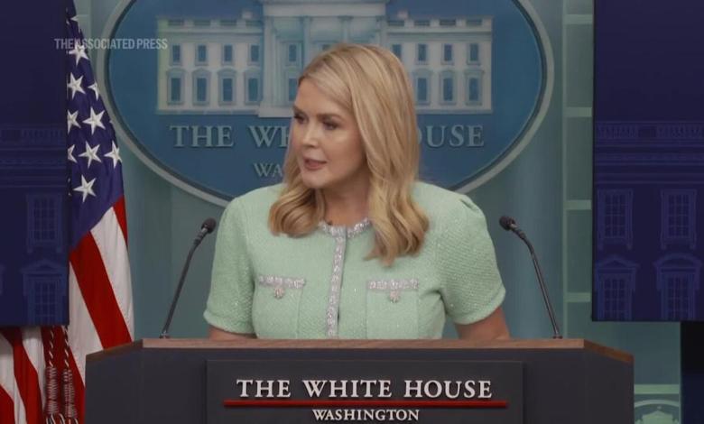 The White House refuted economic issues, saying market volatility is a “temporary snapshot” The White House refuted economic issues, saying market volatility is a “temporary snapshot”
