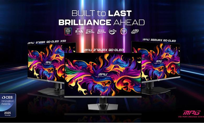 MSI also has a 27-inch 4K QD-OLED gaming monitor at CES 2025 MSI also has a 27-inch 4K QD-OLED gaming monitor at CES 2025
