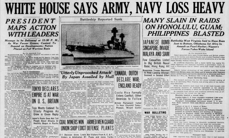News Journal Archives, December 8-14 News Journal Archives, December 8-14