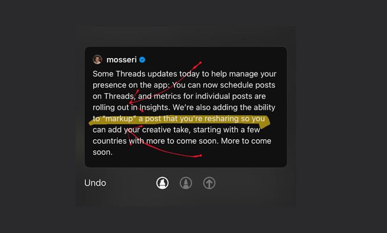 Threads now lets you scribble on top of other users’ posts Threads now lets you scribble on top of other users’ posts