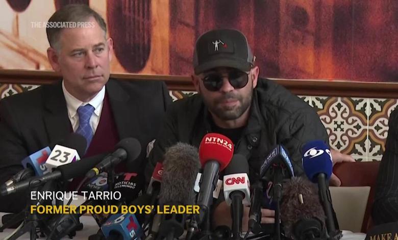 Former Proud Boys leader Enrique Tarrio says he’s ‘not wrong’ Former Proud Boys leader Enrique Tarrio says he’s ‘not wrong’