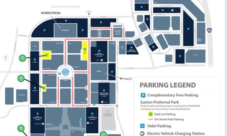 Easton town center will convert seven free car parks into paid ones from Sunday Easton town center will convert seven free car parks into paid ones from Sunday