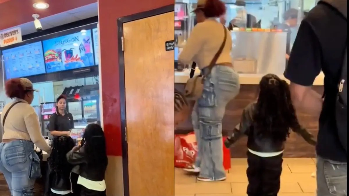 ‘Lucky All She Got Was a Two-Piece’: Burger King Worker Gets More Than What She Bargained for After Throwing Drink on Child Behind Counter | FROUSA Media | FROUSA Media | FROUSA Media ‘Lucky All She Got Was a Two-Piece’: Burger King Worker Gets More Than What She Bargained for After Throwing Drink on Child Behind Counter | FROUSA Media | FROUSA Media | FROUSA Media
