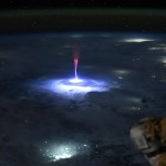 A Red Sprite Gives Astronauts an Incredible Light Show A Red Sprite Gives Astronauts an Incredible Light Show