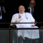 Convalescing Pope Francis opens Holy Week with greeting in St. Peter’s Square Convalescing Pope Francis opens Holy Week with greeting in St. Peter’s Square