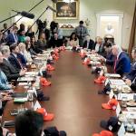 Even MAGA Is Disgusted by Trump’s “Kim Jong Il–Style” Cabinet Meeting Even MAGA Is Disgusted by Trump’s “Kim Jong Il–Style” Cabinet Meeting