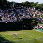 A tip of the cap to the Wimbledon player who caught his hat when it fell off but still won a point A tip of the cap to the Wimbledon player who caught his hat when it fell off but still won a point