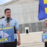 Tim Miller, Sarah Longwell and Jon Lovett Demand Andry Be Freed Now At Supreme Court Tim Miller, Sarah Longwell and Jon Lovett Demand Andry Be Freed Now At Supreme Court