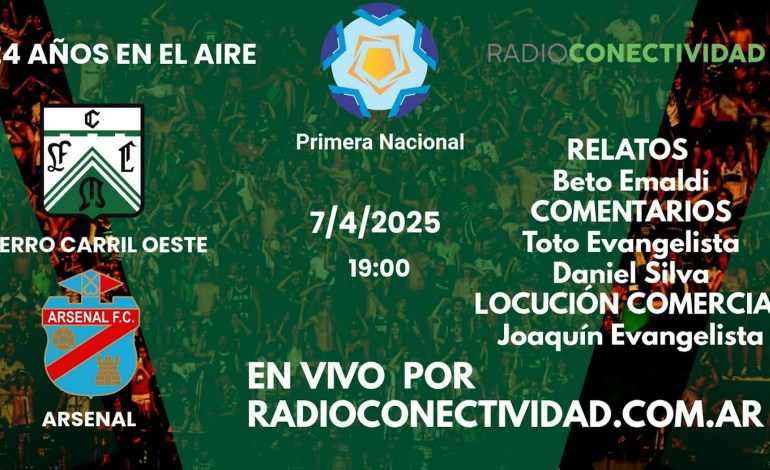 Ferro Carril Oeste vs. Arsenal EN VIVO (7/4/2025) Ferro Carril Oeste vs. Arsenal EN VIVO (7/4/2025)