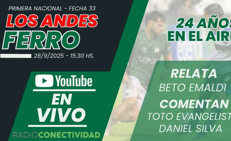 Los Andes vs. Ferro EN VIVO (28/9/2025) Los Andes vs. Ferro EN VIVO (28/9/2025)