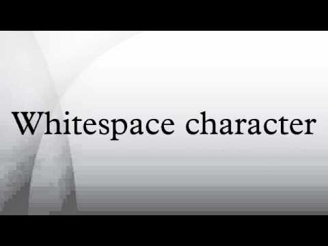 What is a white space character? I will explain how to hit and how to use it! What is a white space character? I will explain how to hit and how to use it!