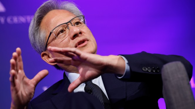 Nvidia Shares Surge as CEO Jensen Huang Highlights ‘Unprecedented’ Chip Demand Nvidia Shares Surge as CEO Jensen Huang Highlights ‘Unprecedented’ Chip Demand