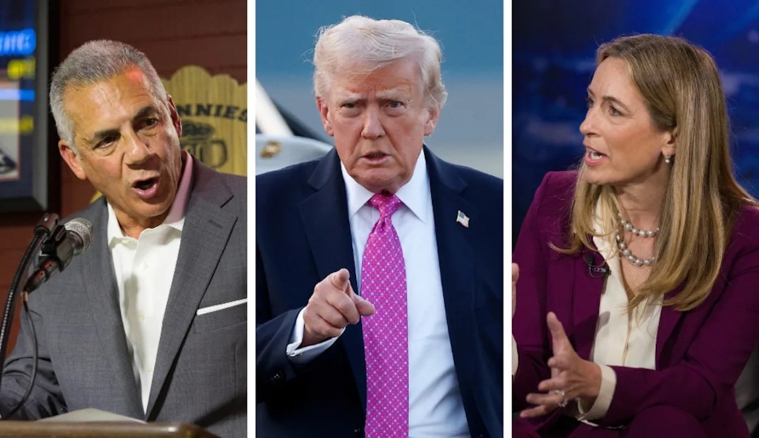 Trump misgenders N.J. gov candidate while ripping her transgender policy. Gaffe or attack? Trump misgenders N.J. gov candidate while ripping her transgender policy. Gaffe or attack?