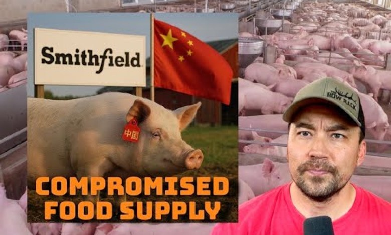 Adversaries own our lands and food supply? Adversaries own our lands and food supply?