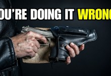 7 BIGGEST Mistakes When Carrying a Handgun – Avoid These at All Costs! 7 BIGGEST Mistakes When Carrying a Handgun – Avoid These at All Costs!