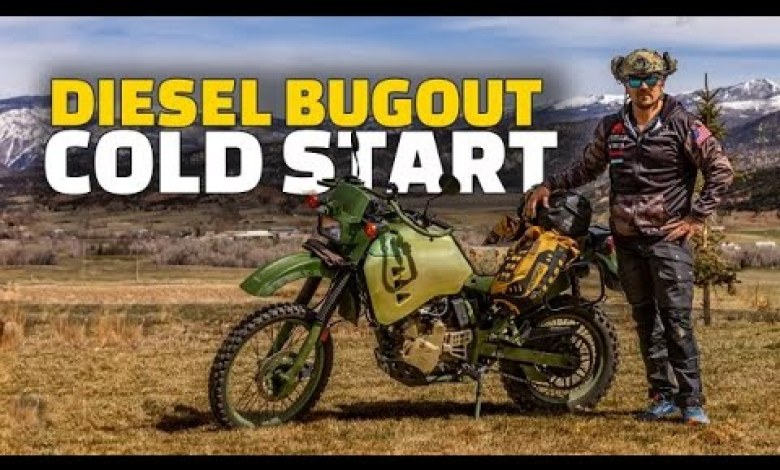 USMC Diesel Hayes M1030-M1 Bug Out Motorcycle USMC Diesel Hayes M1030-M1 Bug Out Motorcycle