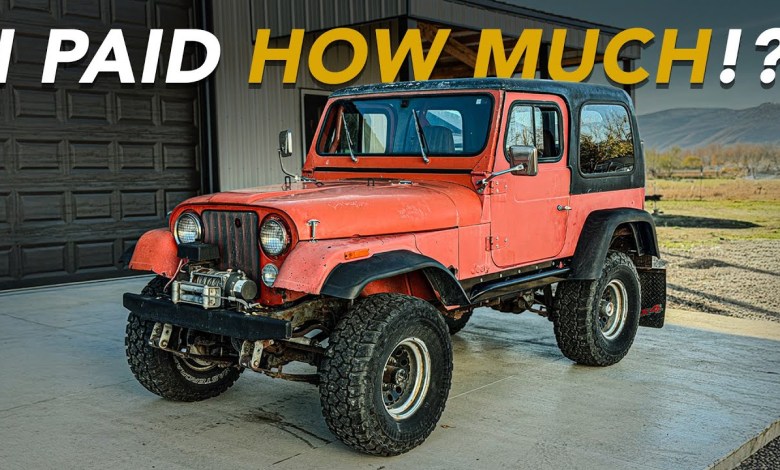 Guess What I Paid for This Jeep CJ-7 Guess What I Paid for This Jeep CJ-7