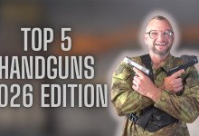 Top 5 Handguns 2026 Edition! Top 5 Handguns 2026 Edition!