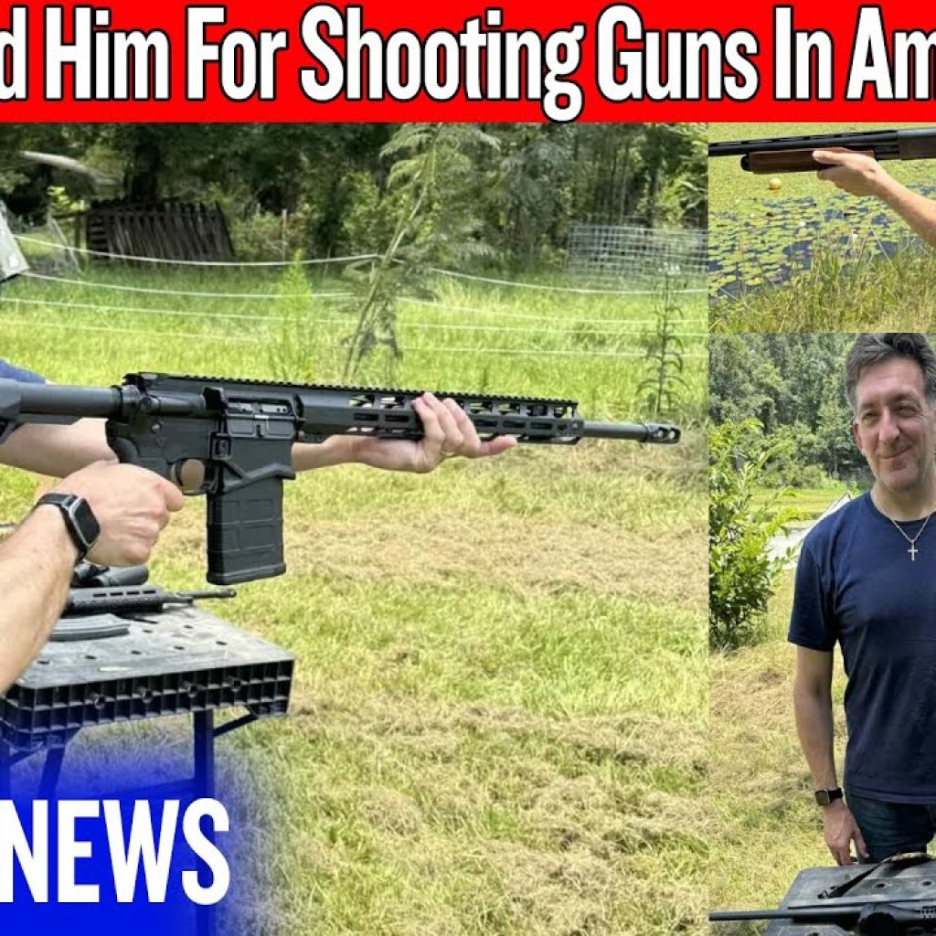 UK Man ARRESTED After Posting Gun Photo Taken in America?! UK Man ARRESTED After Posting Gun Photo Taken in America?!