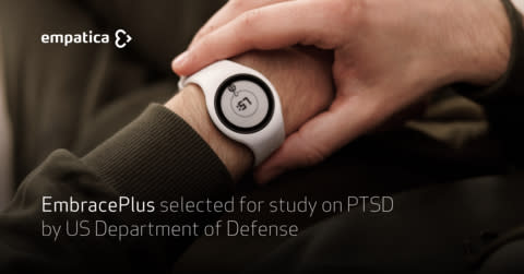 Empatica’s Medical-Grade EmbracePlus Wearable Selected for Critical US Department of Defense PTSD Treatment Study Empatica’s Medical-Grade EmbracePlus Wearable Selected for Critical US Department of Defense PTSD Treatment Study
