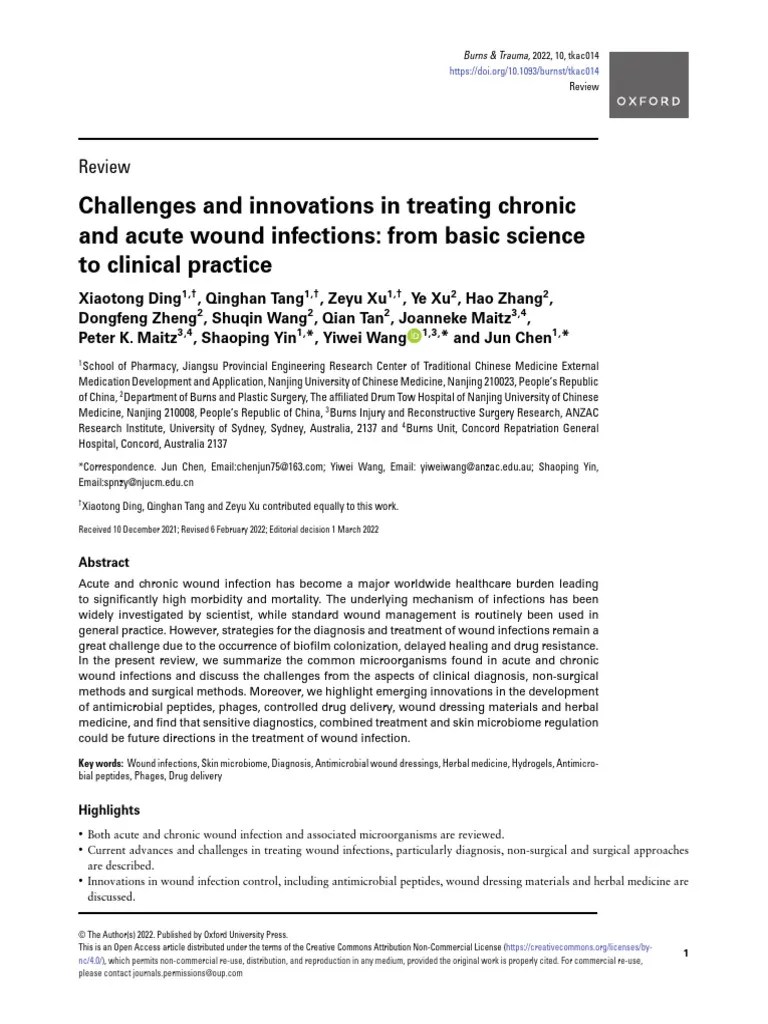 Innovations In Treating Chronic Diseases Innovations In Treating Chronic Diseases