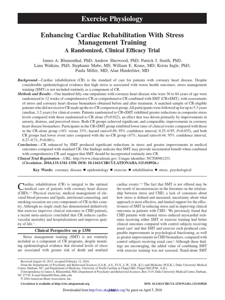 Innovations In Cardiac Rehabilitation Programs: Enhancing Recovery And Outcomes Innovations In Cardiac Rehabilitation Programs: Enhancing Recovery And Outcomes