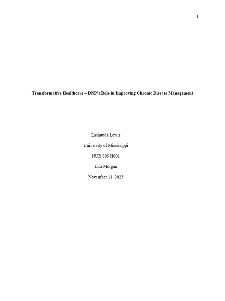 Technology’s Transformative Role In Chronic Disease Self-Management Technology’s Transformative Role In Chronic Disease Self-Management