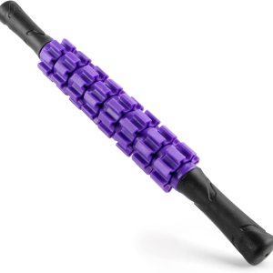 Muscle Roller Stick, Muscle Roller, Liposuction Massage Roller for Lymphatic Drainage, Massager Stick for Relief Muscle Soreness, Trigger Points, Help Exercise Runner Legs, Back Recovery