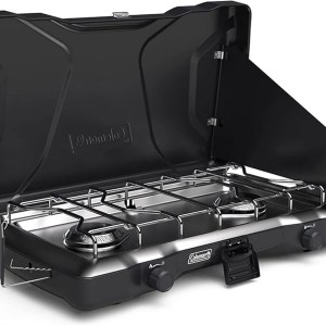 Coleman Triton 2-Burner Propane Stove for Camping
