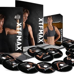 XTFMAX: 90 Day DVD Workout Program with 12 Exercise Videos + Training Calendar & Fitness Guide and Nutrition Plan on 4 DVDs