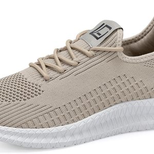 LCGJR Men’s Running Shoes Ultra Lightweight Breathable Comfortable Walking Shoes Casual Fashion Sneakers Mesh Workout Shoes