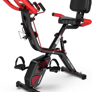 4-IN-1 Folding Exercise Bike for Home Workout