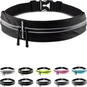 Fitgriff® Running Belt for Men & Women – Secure Jogging Pouch for Phone, Keys & Essentials – For All Cell Phones