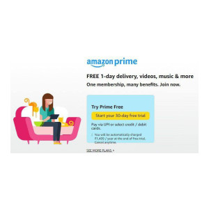 1 Month Amazon Prime Membership at ₹2 | Amazon Deal 1 Month Amazon Prime Membership at ₹2 | Amazon Deal