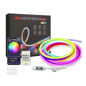 Errol RGB Neon Light Strip with Mobile App, Remote & Music Sync (5 Meter) at ₹795 | Amazon Deal Errol RGB Neon Light Strip with Mobile App, Remote & Music Sync (5 Meter) at ₹795 | Amazon Deal