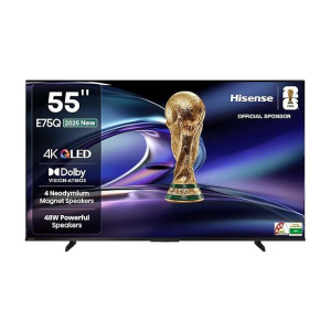Hisense 55E75Q 4K Ultra HD Smart QLED TV at ₹32249 | Amazon Deal Hisense 55E75Q 4K Ultra HD Smart QLED TV at ₹32249 | Amazon Deal