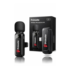 Primate Wireless Lavalier Microphone for YouTube & Vlogging at ₹399 | Amazon Deal Primate Wireless Lavalier Microphone for YouTube & Vlogging at ₹399 | Amazon Deal