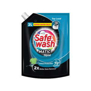 Safewash Matic Top Load Liquid Detergent at ₹169 | Instamart Deal Safewash Matic Top Load Liquid Detergent at ₹169 | Instamart Deal