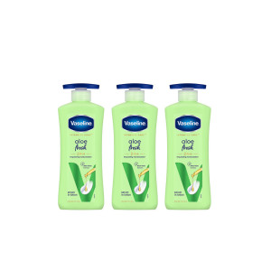 Vaseline Aloe Fresh Body Lotion (Set of 3, 400ml Each) at ₹216 | Myntra Deal Vaseline Aloe Fresh Body Lotion (Set of 3, 400ml Each) at ₹216 | Myntra Deal