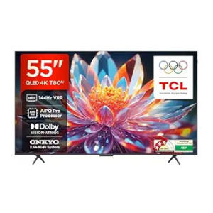 TCL 139 cm (55 inches) 4K Ultra HD Smart QLED Google TV at ₹31240 | Amazon Deal TCL 139 cm (55 inches) 4K Ultra HD Smart QLED Google TV at ₹31240 | Amazon Deal