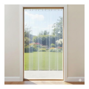 CASA-NEST Transparent AC Door Curtain (7ft x 4.5ft) at ₹238 | Amazon Deal CASA-NEST Transparent AC Door Curtain (7ft x 4.5ft) at ₹238 | Amazon Deal