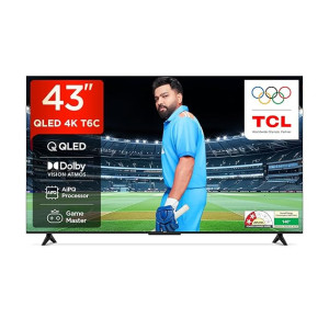 TCL 108 cm (43 inches) 4K UHD Smart QLED Google TV at ₹23315 | Amazon Deal TCL 108 cm (43 inches) 4K UHD Smart QLED Google TV at ₹23315 | Amazon Deal
