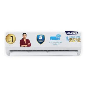 Midea 1.5 Ton 3 Star Inverter Split AC (Convertible 6-in-1, Auto Clean) at ₹29990 | Amazon Deal Midea 1.5 Ton 3 Star Inverter Split AC (Convertible 6-in-1, Auto Clean) at ₹29990 | Amazon Deal