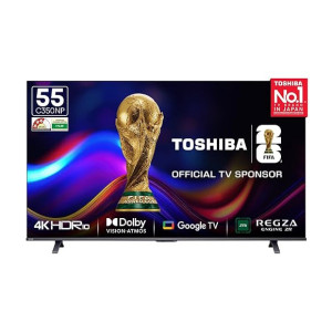 Toshiba 139 cm (55 inches) C350NP Series 4K Ultra HD Smart Google TV at ₹25824 | Amazon Deal Toshiba 139 cm (55 inches) C350NP Series 4K Ultra HD Smart Google TV at ₹25824 | Amazon Deal