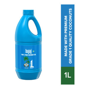 BAJAJ 100% Pure Coconut Hair Oil 1 Litre at ₹261 | Flipkart Deal BAJAJ 100% Pure Coconut Hair Oil 1 Litre at ₹261 | Flipkart Deal