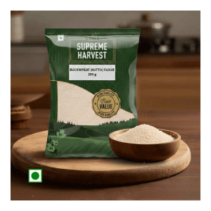 Supreme Harvest Buckwheat Flour (Kuttu) at ₹8 | Swiggy Instamart Deal Supreme Harvest Buckwheat Flour (Kuttu) at ₹8 | Swiggy Instamart Deal