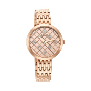 Titan Woman Rose Gold-Toned Dial Stainless Steel Bracelet Watch at ₹3724 | Myntra Deal Titan Woman Rose Gold-Toned Dial Stainless Steel Bracelet Watch at ₹3724 | Myntra Deal